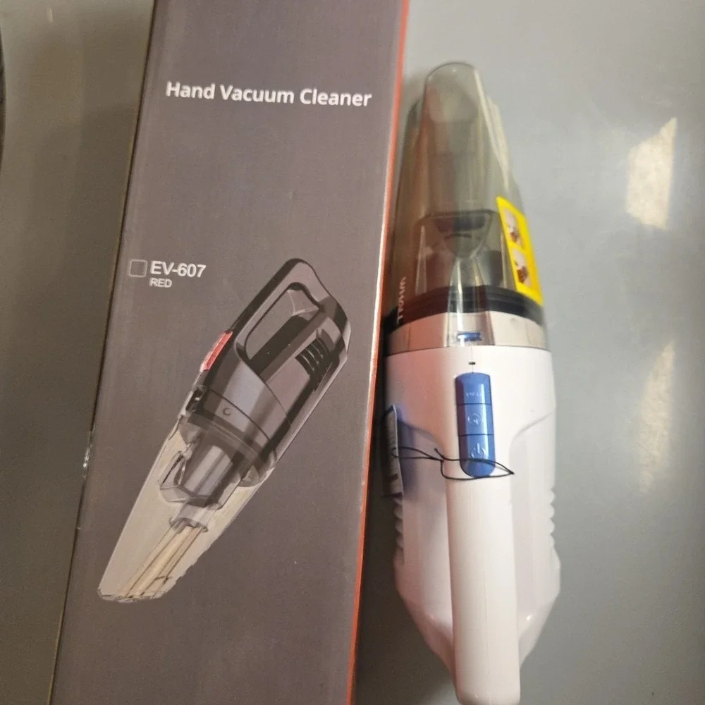 WHALL Cordless Handheld Vacuum, Wet/Dry Cleaner with‎ 8500PA Suction, LED